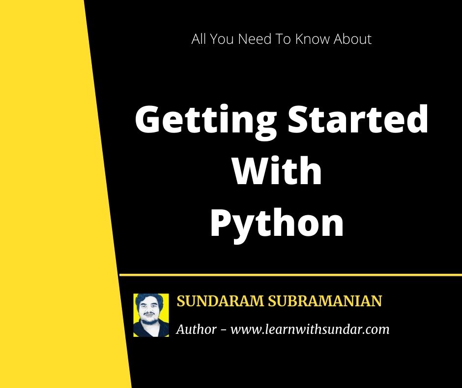 Getting Started With Python – Part&nbsp;One