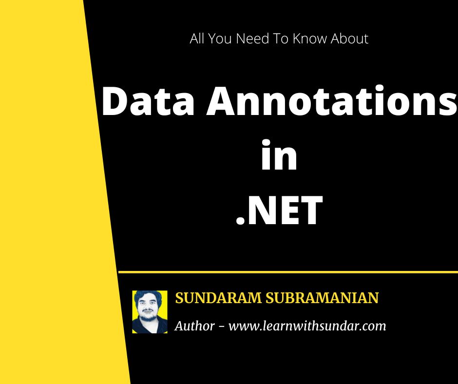 Data Annotations in .NET with Examples